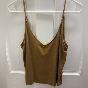 Me to We Tan Camisole Top